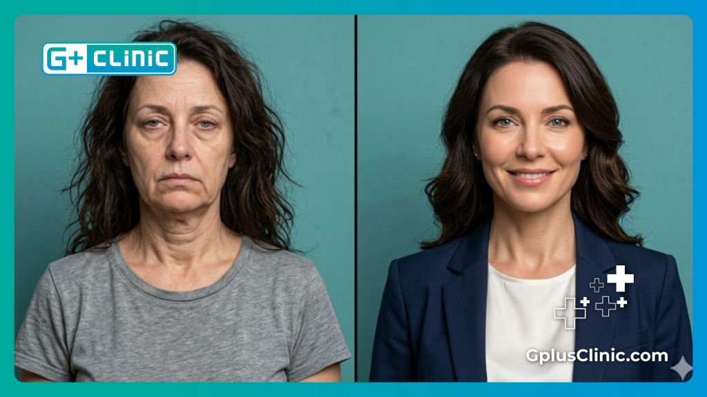 Modèle de numérisation 3D haute technologie de la structure du visage et des zones de précision.