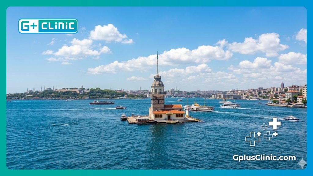 Bariatric expert welcoming a patient to beautiful Istanbul by the Bosphorus.