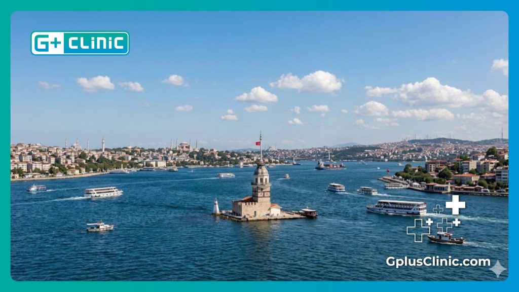 Scenic view of the Bosphorus highlighting medical tourism in Istanbul