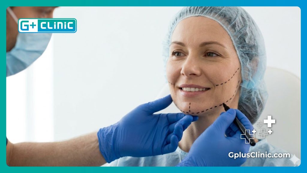 Marquage chirurgical précis sur le visage pour éviter toute complication