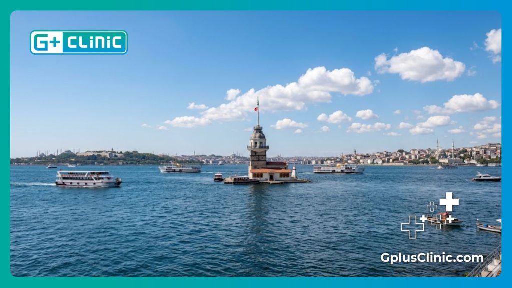 Beautiful Bosphorus view in Istanbul for medical travel