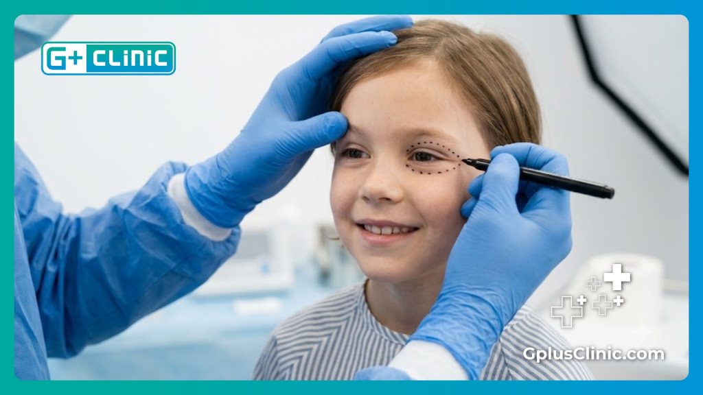 Perfect and successful result of pediatric eye care