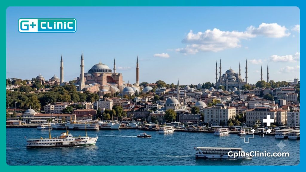 Arquitectura icónica de Estambul como destino médico