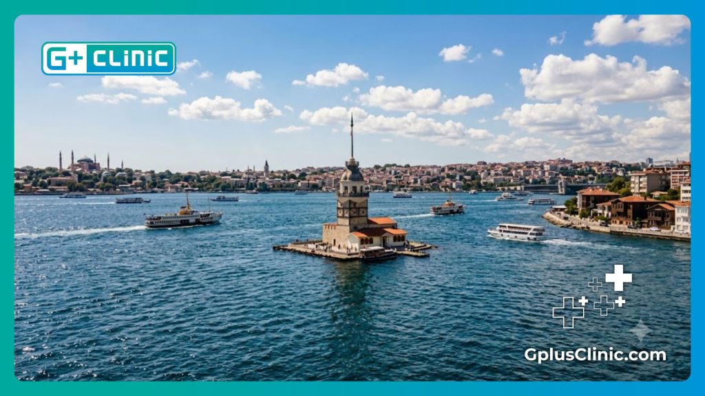 The beautiful Bosphorus in Istanbul welcoming medical tourism patients