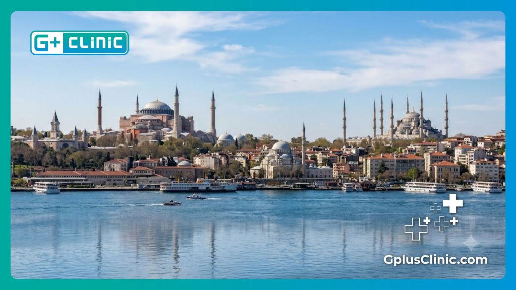 Hermosa vista de Estambul, destino ideal para turismo médico.