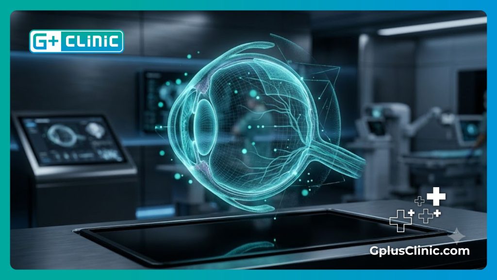 Детальное цифровое 3D-сканирование анатомии глаза для медицинской точности