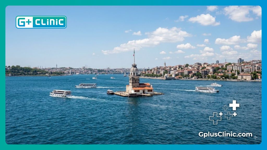 Hermosa vista de Estambul, el destino ideal para tu liposucción de espalda con el mejor doctor.