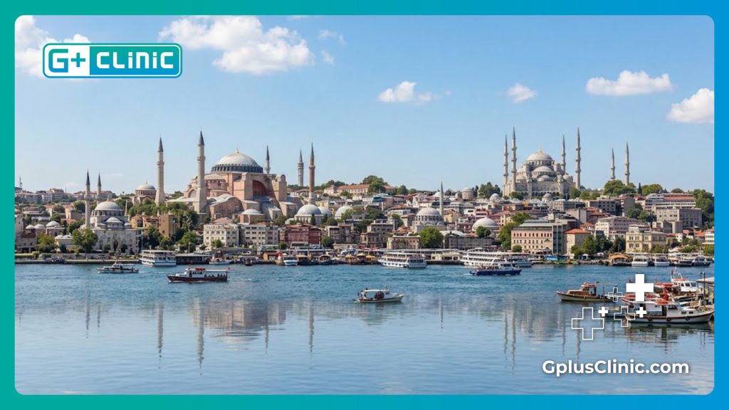 Vue majestueuse des monuments d'Istanbul.