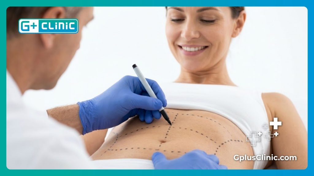 The beautiful Maiden's Tower on the Bosphorus, a top destination for body contouring clinics.