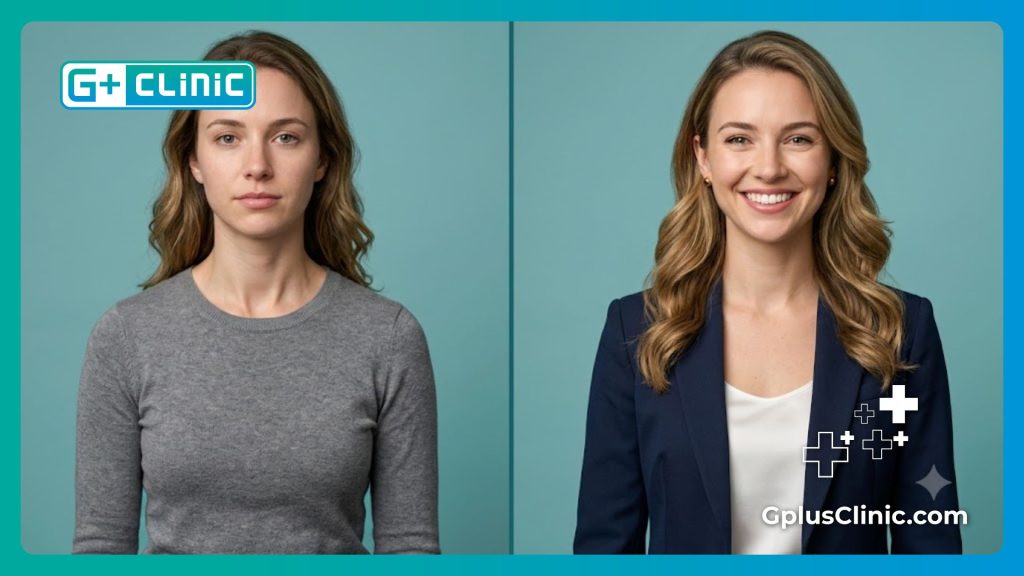 Comparaison visuelle montrant les résultats réussis d'une modification vocale