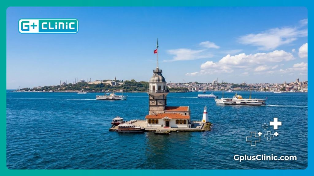 Consultation médicale à Istanbul avec vue panoramique sur la tour de Léandre