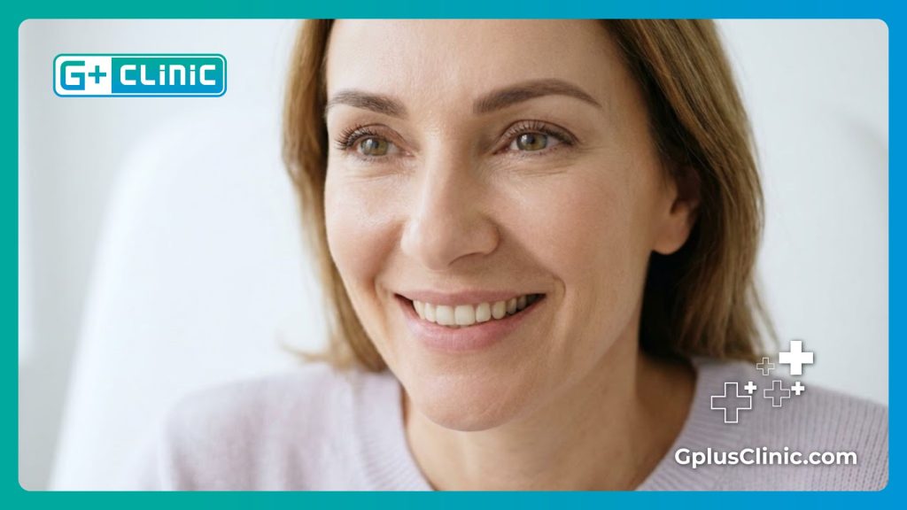 Flawless and youthful eye area showing perfect results of wrinkle elimination