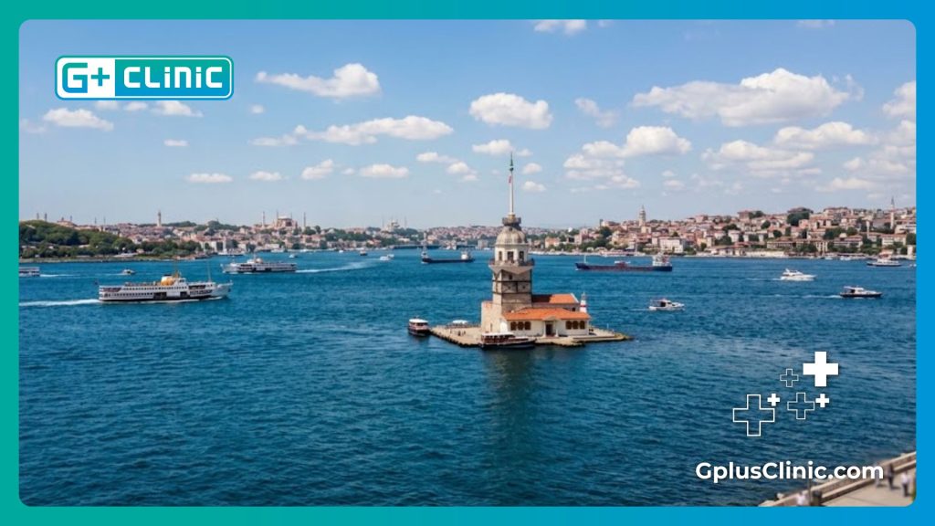 Paysage d'Istanbul accueillant les patients médicaux