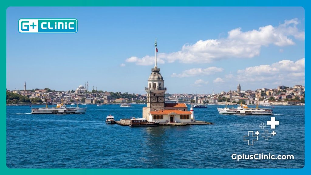 Plastic surgeon welcoming international patients to Istanbul near Bosphorus