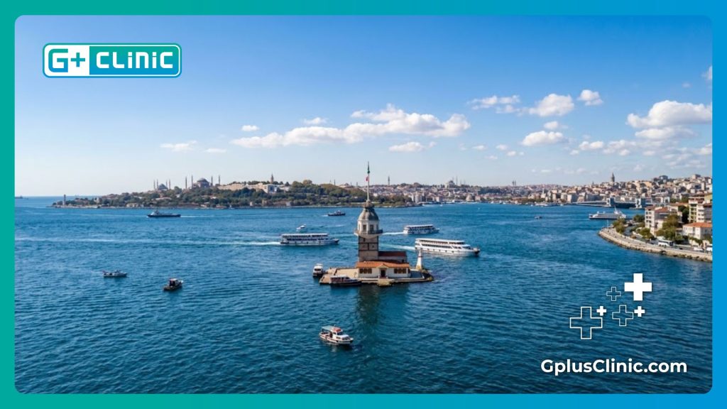 Torre de la Doncella en Estambul, centro de referencia para el turismo de cirugía estética.
