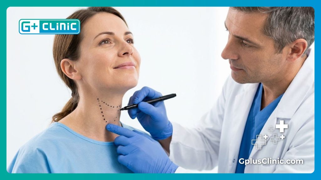 Patient smiling with perfect voice recovery result