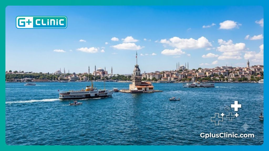 Especialista dando la bienvenida en Estambul