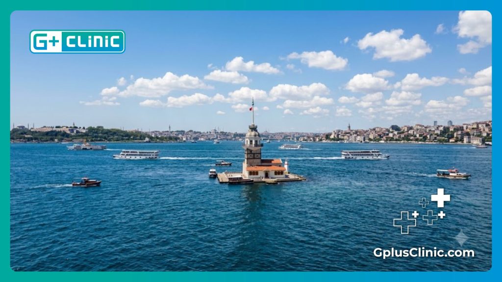 Bienvenida médica en Estambul con vistas al Estrecho del Bósforo
